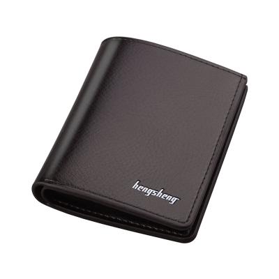 China New Men's Wallet Waterproof Multi-card Thin Vertical Card Bag Short Wallet Money Clip Wallet Man Retro for sale