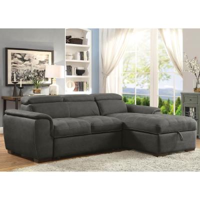 China (Size) Adorned Living Room Convertible Adjustable Sofa Cama Folding Sofa Canape Bed Sleeper Leather Sofa for sale