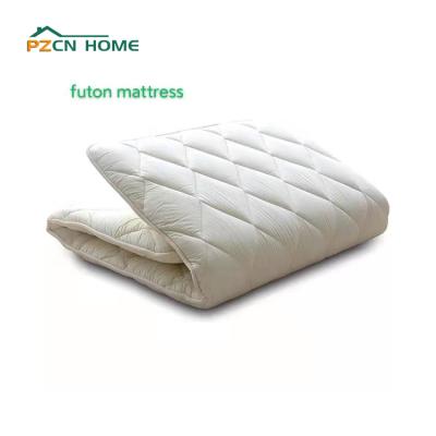 China Foldable Single Size Floor Mattress Japanese Traditional Futon Mattress for sale