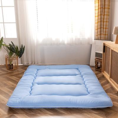 China Floor Futon Foldable Japanese Style Rolled Mattress for Dorm Tatami Mat Foldable Mattress for sale