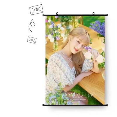 China Wholesale KPOP (G) - 2023 IDLE Tapestry Fabric Poster Hanging KPOP Pictures for sale