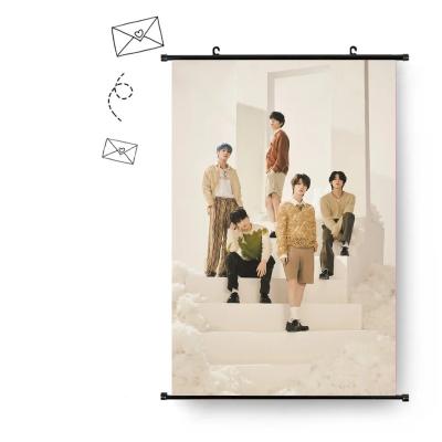 China Wholesale SWEET KPOP Tapestry Fabric Poster Hanging Pictures KPOP TX for sale