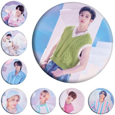 China The Other Kpop Idol Group Lost Kids Button 2023 5 STAR 5 STAR Dome Tour Pin Tinplate Badge Pin Badge for sale