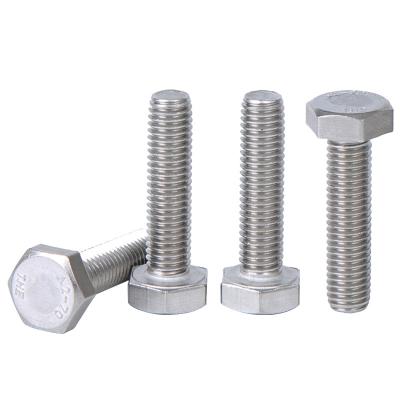 China Original Western Type OEM Head Time DIN Material Steel Hex Bolts M32 M11 M28 Hex Bolt And Nut 304 Stainless Steel for sale