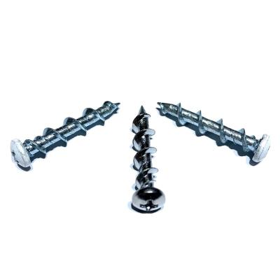 China High strength C1022 truss csk head color zinc coated chipboard screw din7505 for sale