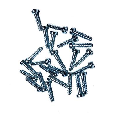 China Pan Zinc Drywall Screw Black With Fine Thread Wood Screw Double Countersunk Head Steel 2.5mm-6mm Coarse Thread Or NC 3-20days; ZHE GIGAOCTET for sale