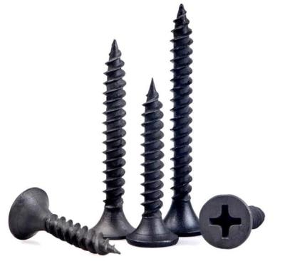 China Black Phosphated Truss Bugle Head Fine / Coarse Thread Tornillos Drywall Screw Gypsum Screw For Wood for sale