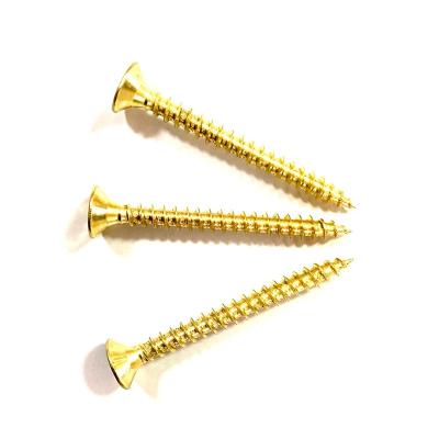 China Truss Manufacturing Yellow Zinc Chipboard Screw Parafuso High Strength Torx Chipboard for sale