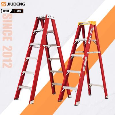 China Folding Ladders FRP aislamiento escalera escalera plegable electrica aislada 3 4 5 6 7 8 910 11 12 FT for sale