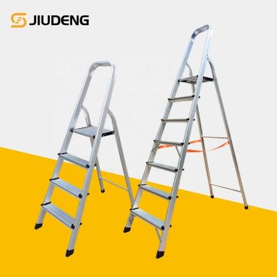 China Folding Ladders Home Use Aluminum Folding Step Ladder Household Ladder escalera plegable para el hogar for sale