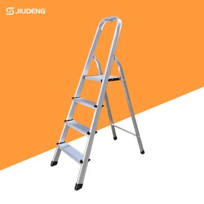 China Folding Ladders Aluminum Household Step Ladder Shandong Jiudeng Tools Linyi Factory Directly Sell With Low Lowes Price for sale