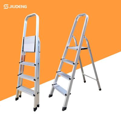 China Folding Ladders Daily Home Use Aluminum Folding Household Step Stair Ladder for sale