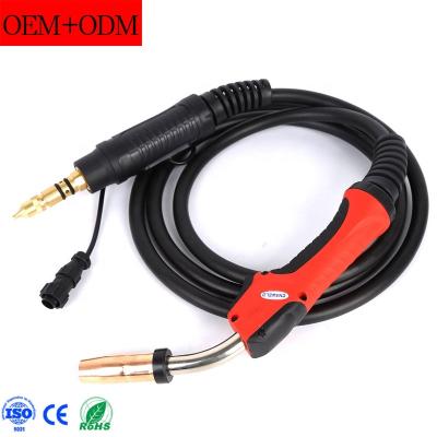 China Copper/coax-cable CNAWELD 169715 169729 169728 M-25 12FT 3.6m Mag Welder Torch for Miller Welding Machine for sale