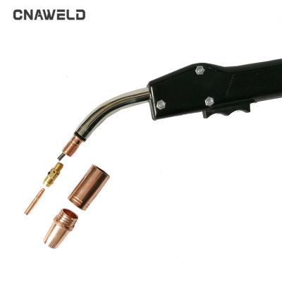 China Welding Type TW -4# TW-400 MIG Welding Torch Gas Cooled MIG Welding Torch Tweco Single Torch for sale