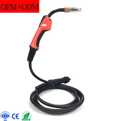 China CNAWELD Hot Popular 25AK Gun Welder 15Ft 5M Red Handle With Flexible Swan Neck Excellent for sale