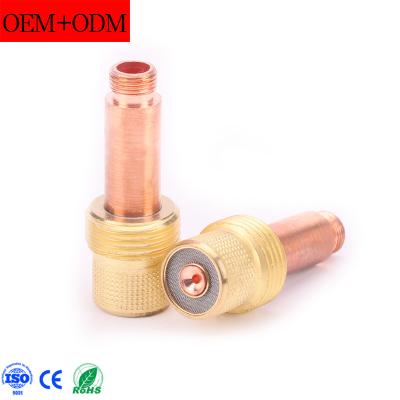 China WP17/18/26 CNAWELD Tig Gas Lens Body 45V25 45V29 45V24 45V26 45V27 45V28 Torch Parts for WP17 WP18 WP26 for sale