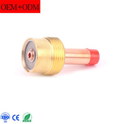 China WP17/18/26 CNAWELD Extra Large Gas Lens 995795 Tig Collet Body 3.2mm Accessories For WP17 WP18 WP26 for sale