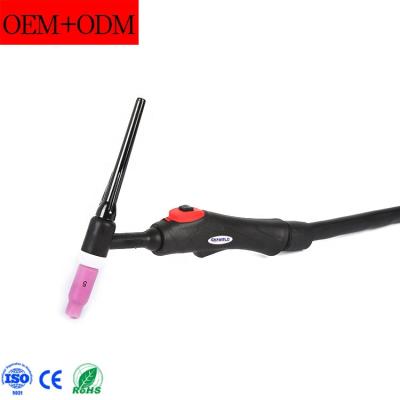 China CNAWELD WP17 WP17V 17F 17FV 150A AC TIG Welding Torch Air Cooled Gun 169729 for sale