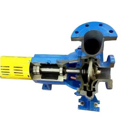 China 750r/min 990r/min Open Impeller Water Pump Larger Capacity Paper Pulp Pumps for sale