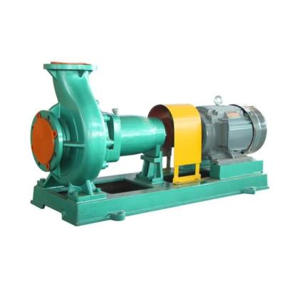 Cina Pompa centrifuga fluoroplastica IHF; pompa chimica orizzontale resistente alla corrosione; pompa centrifuga rivestita in PTFE in vendita