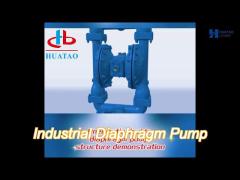 custom air operated diaphragm pump pneumatic for wastewater treatment