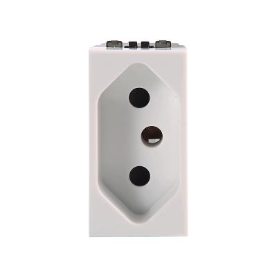 China MINISTRY OF THE INTERIOR HOTEL 120*72 Mount Electric Colorful Power Socket Brazilian Plug for sale