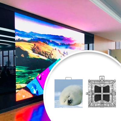 China Commercials high refresh rate p3 indoor rental led display screen with nova system for sale