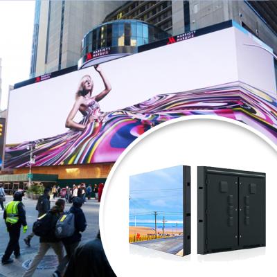 China MBI5124 Commercial LEDs Multifunction Outdoor IC HD Videos P8 Led Sign Screen for sale