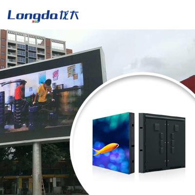 China Commercial Large Screen p6LED Display Bar Music Player Outdoor Dynamic Installation Convenient Arena Large Ads Video Wall for sale