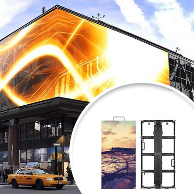 China Commercial 500x1000 P3.91 Die Casting Aluminum Cabinet Outdoor Rental Led Display Module for sale