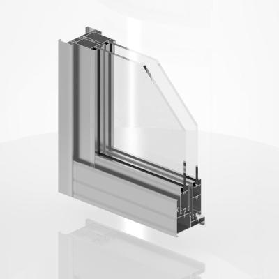 China door & Window Sliding Home Used Broken Windows And Doors Aluminum Alloy Bridge Window Frame Profiles for sale