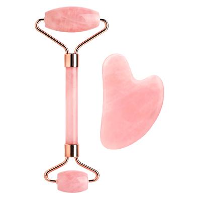 China Upright Roller Facial Bow Massager Quartz Roller Blood Vessel Removal Jade Beauty Roller Jade Bar Massager for sale