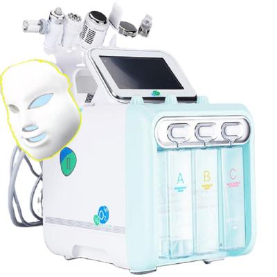 China 2022 Exfoliators Beauty Salon Equipment 7 In 1 Machine Hidrafacial Microdermabrasion Crystal Bubble Machine for sale