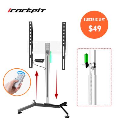 China Icockpit 37inch 41inch 50inch 55inch 65inch 70inch LCD TV Remote Controller Adjustable Electric Lift 900mm Stroke for sale