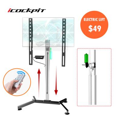 China Electric Icockpit Adjustable Adjustable Height TV Stand with Remote Control for 21