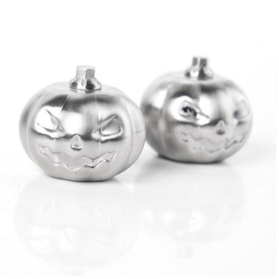 China Gift Set Sustainable High Quality Pumpkin Shaped Stainless Steel Ice Cube Wine Cooling for sale