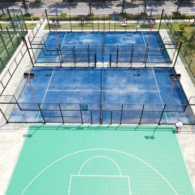 China Tennis Sports Gold Supplier Padel Courts Manufacturers, Sell Padel Court Paddle Court For Sale for sale