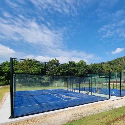 China Tennis Sports New Design Factory Price Build Padel Courts Padel Tennis Court Supplier for sale