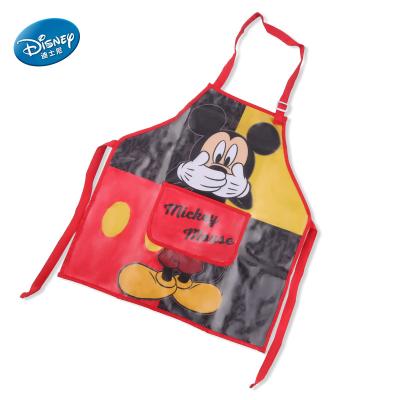 China Disney Collection Washable Apron Set Kids Handmade Apron Suits Cartoon Apron for sale