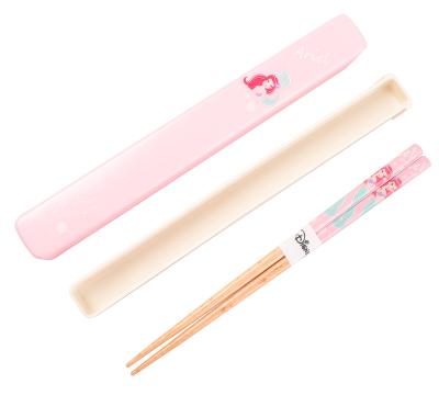 China Disney Viable Frozen Chopsticks 2 with Portable Pack Wooden Chopsticks 2 Piece Set for sale