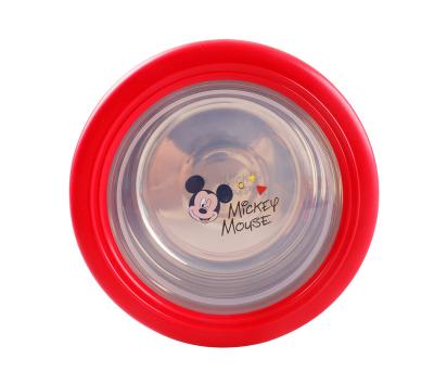 China Cartoon Disney dinnerware, dinnerware, dining ware, children's, bowl, Mickey, Minnie, McQueen, Elsa, stainless steel liner, heat and scald proof for sale