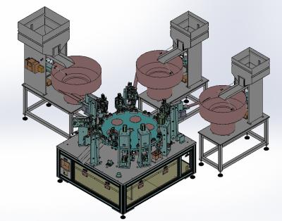 Κίνα 220V αυτόματη μηχανή καπάκισης βίδας Προσαρμοσμένο σύστημα ελέγχου PLC προς πώληση