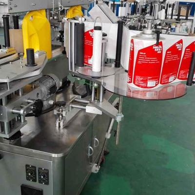 China CE-automatische tasmarkeermachine 500W automatische stickermachine Te koop