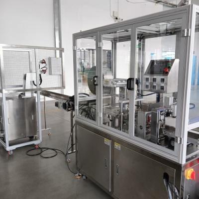 China Anpassungsfähige automatische Verpackungsmaschine für medizinische Hilfsmittel und Körperpflegeprodukte mit einstellbarer Temperatur und Geschwindigkeit zu verkaufen