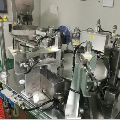 China Máquina de rotulagem automatizada de aço inoxidável de alta capacidade integrada com ligação de máquina de montagem à venda