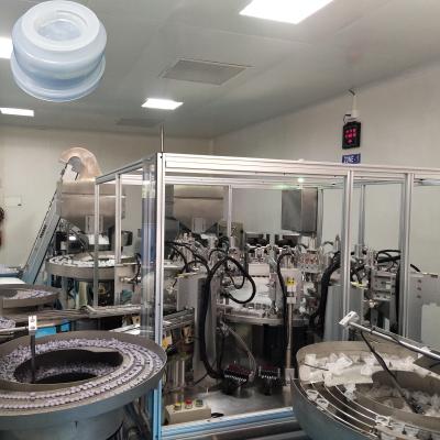 China Single pull ring cap automated assembly machine driven by servo motor, high capacity and cost-effective for sale