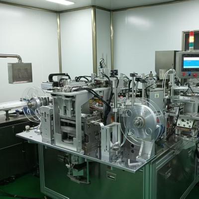 China Iodophor Cap Assembly Machine And Blister Machine In One Machine High Efficiency for sale