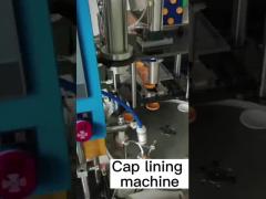 High-Speed Cap Lining Machine for Accurate Gasket Filling on Bottle Cap Manufacturing