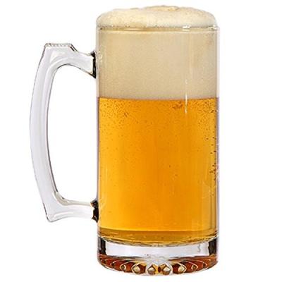 China Modern Wholesale Hot Sale Custom Glassware 500ml Classic Beer Glass Drinking Mug for sale