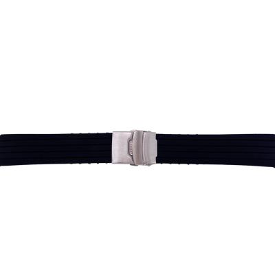 China HANSUN SWB002 18/20/22/24mm Silicone Sports Watch Strap Strap Rubber Watch Band for sale